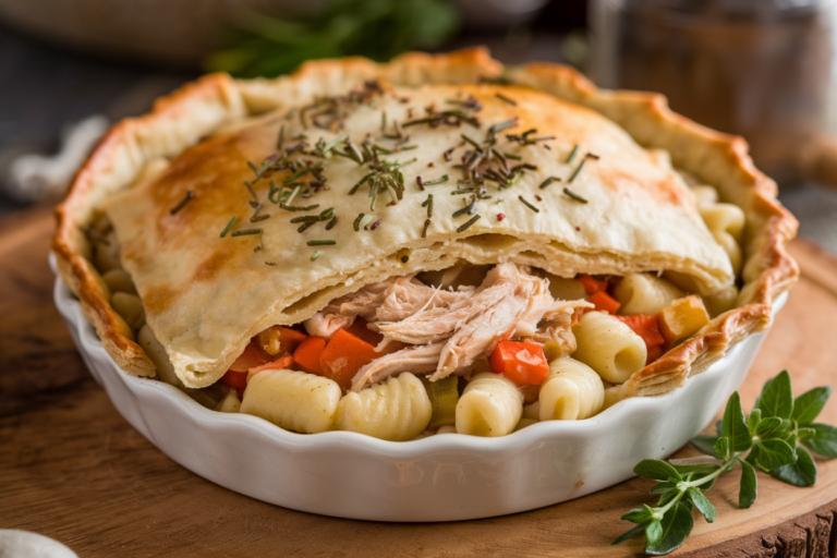 One Pot Gnocchi Chicken Pot Pie