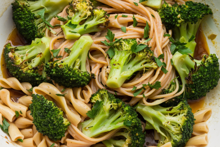 Garlic Broccoli Pasta Stir-Fry