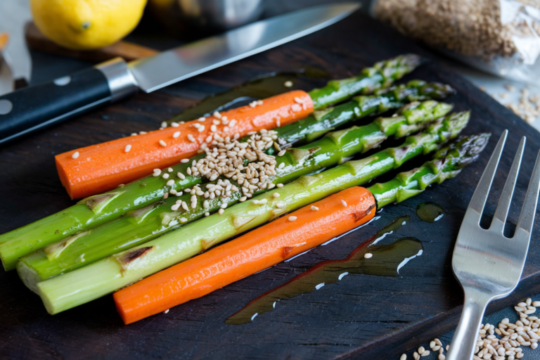 Roasted Asparagus & Carrots