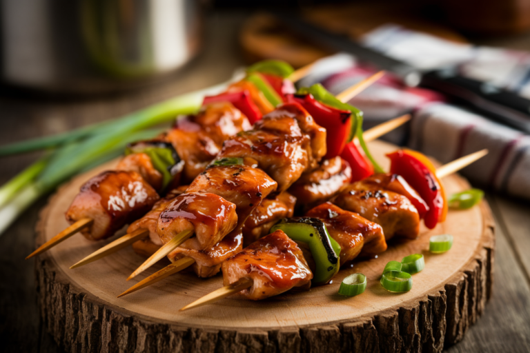 Teriyaki Chicken Skewers