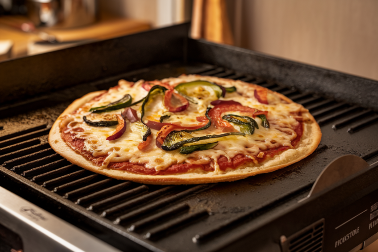 Frozen Pizza on the Blackstone