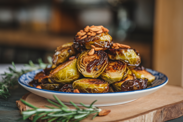 Honey Balsamic Brussels Sprouts