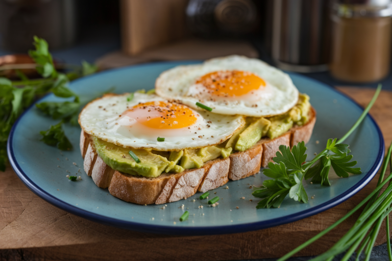 Avocado Toast with Eggs
