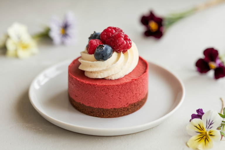 Mini Red Velvet Cheesecake Dessert
