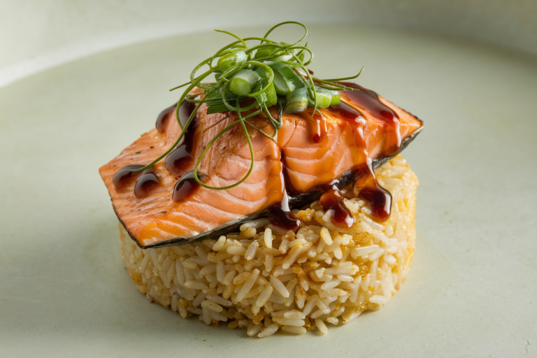 Salmon Crispy Rice