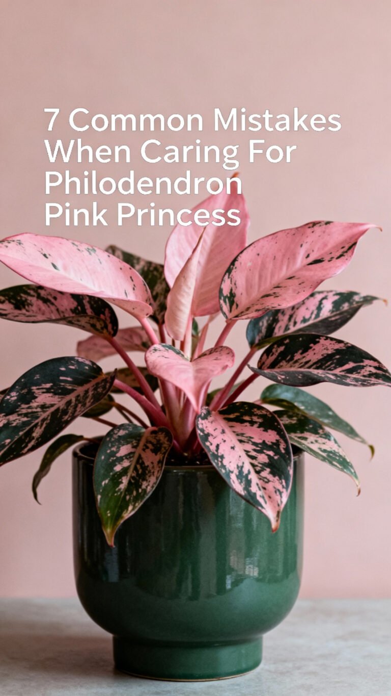 7 Common Mistakes When Caring For Philodendron Pink Princess
