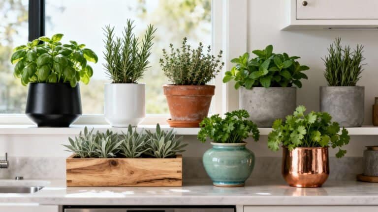 7 Stylish Indoor Herb Pots That Elevate Your Space