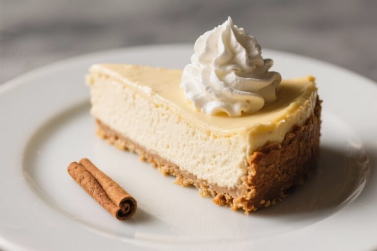 Eggnog Cheesecake with Nutmeg Whipped Cream: The Holiday Showstopper You’ll Brag About All Year