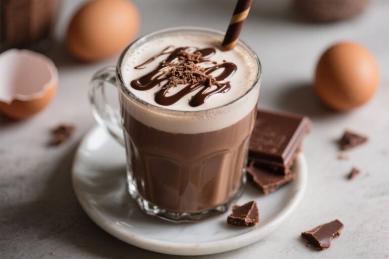 This Rich Chocolate Eggnog Recipe Is Basically Holiday Dessert in a Glass (And Yes, It Slaps)