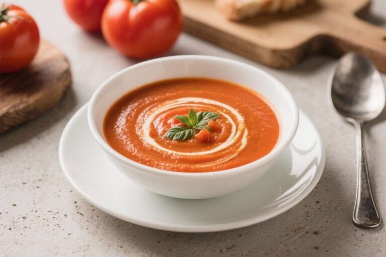 Homemade Tomato Soup That Tastes Like a Cozy Hug (But Better)