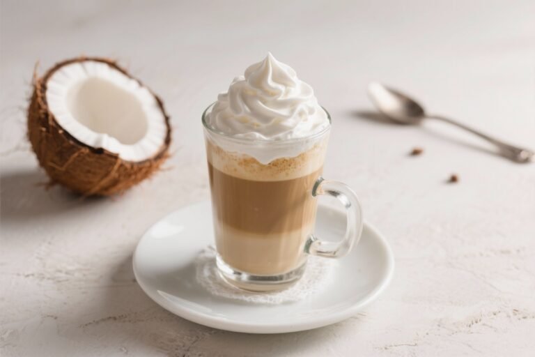 Coconut Whipped Coffee That Tastes Like a Beach Vacation in a Cup