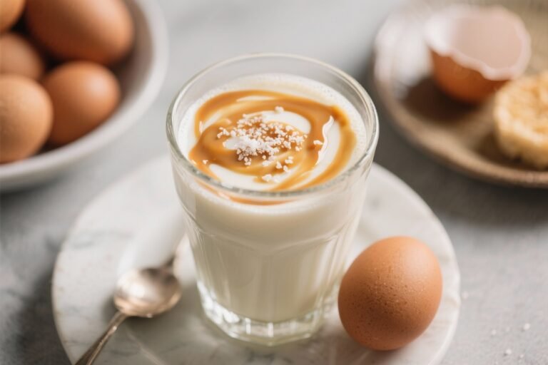 Salted Caramel Eggnog That Tastes Like December Won the Lottery