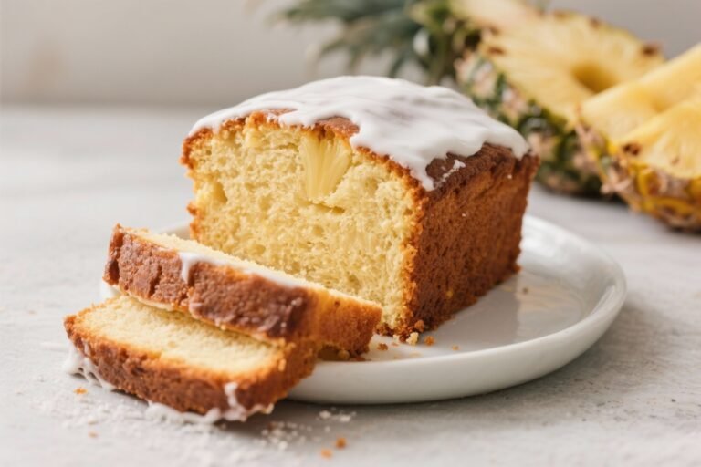 Pineapple Pound Cake That Tastes Like a Vacation and Slices Like a Dream