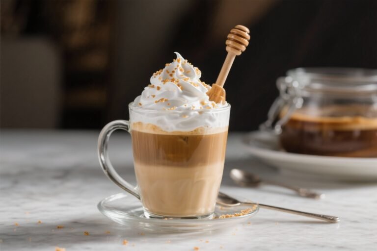 Salted Honey Whipped Coffee That Tastes Like a $9 Cafe Treat (For Less Than a Buck)