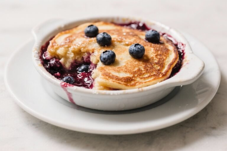 Blueberry Pancake Cobbler: The Lazy Brunch Power Move You’ll Make Again (and Again)