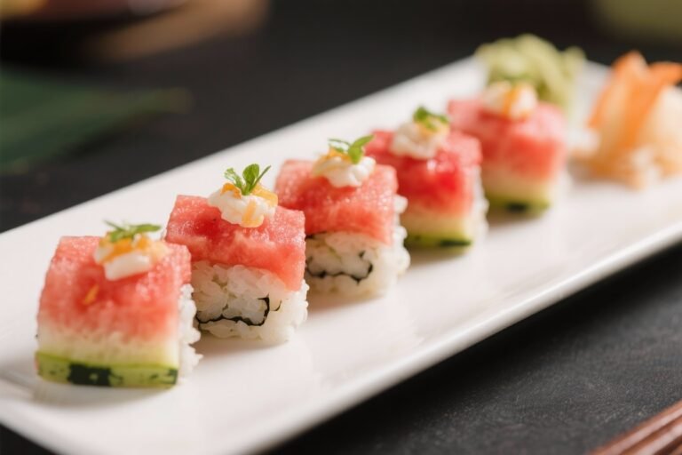 Watermelon Sushi That Breaks the Internet: The Sweet-Savory Summer Flex You Didn’t Know You Needed