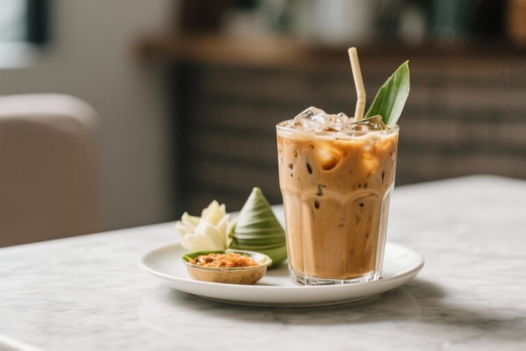 Thai-inspired Iced Coffee That Slaps: Creamy, Bold, and Dangerously Sippable