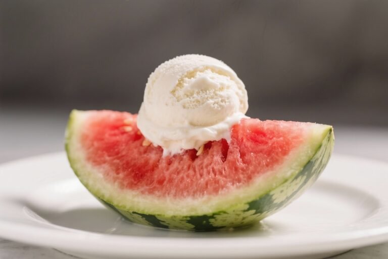 Watermelon Coconut Ice Cream That Tastes Like a Beach Vacation (Without the Flight)