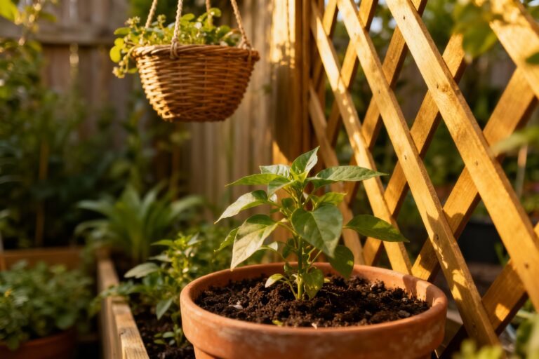 How to Fix Light Problems in Small Space Gardens