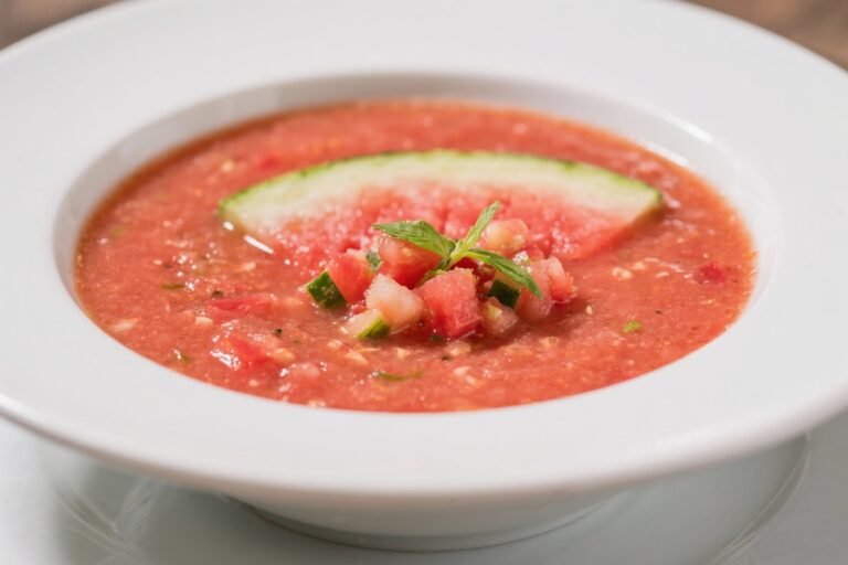 Watermelon Gazpacho That Slaps: The 10-Minute Cold Soup You’ll Crave All Summer