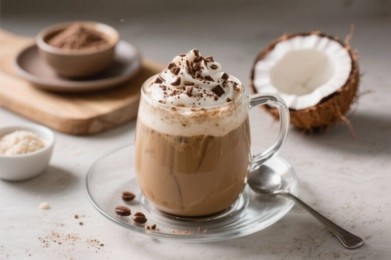 Coconut Mocha Protein Coffee: The 60-Second Power Latte That Actually Tastes Like Dessert