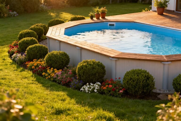 Above Ground Pool Landscaping Ideas to Transform Your Backyard