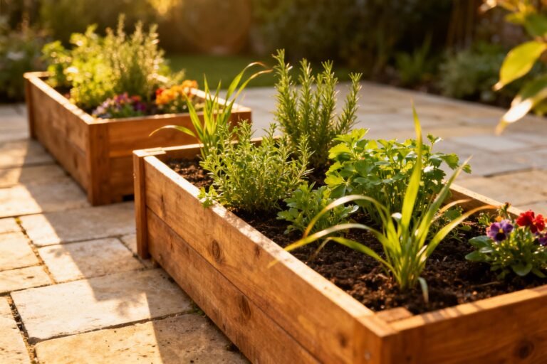 Planter Boxes Guide: Types, Materials, and Planting Tips