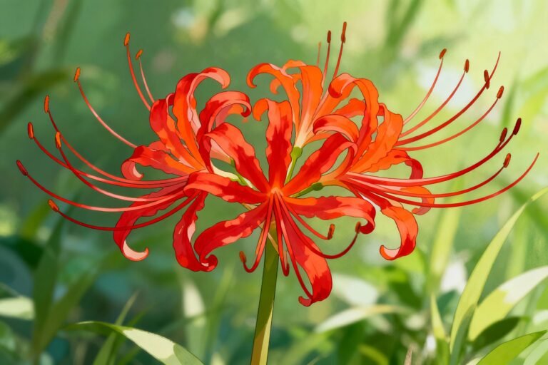 Red Spider Lily Meaning and Symbolism: A Striking Garden Flower