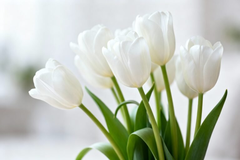 How to Grow and Care for Beautiful White Tulips at Home