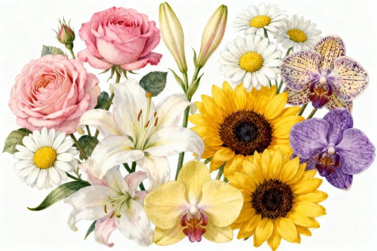 Flower Types and Varieties: Stunning Options for Every Season