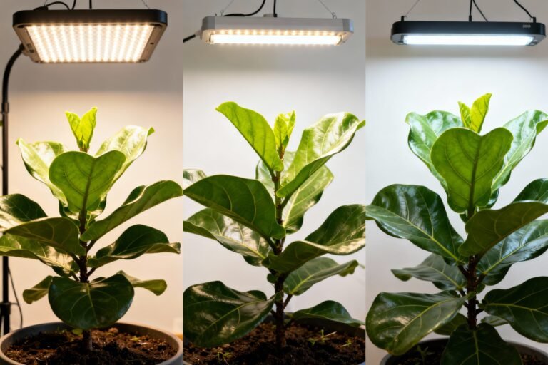7 Ways Grow Lights Help Fiddle Leaf Fig Thrive Indoors