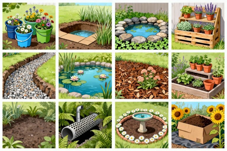 10 Budget Rain Garden Ideas For Beginners