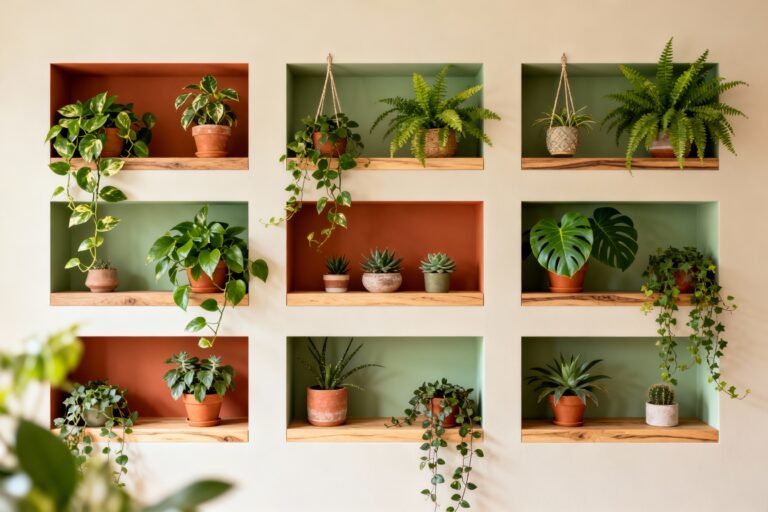 9 Built-in Shelving Ideas For Stunning Plant Displays