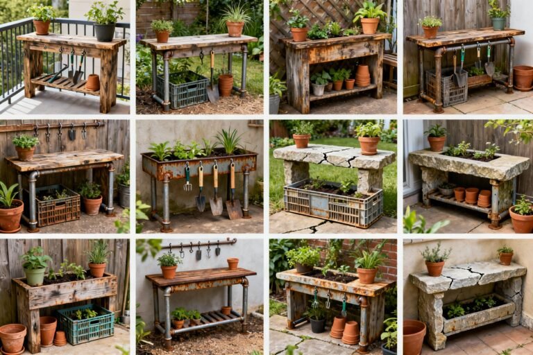 12 Diy Garden Potting Bench Ideas For Any Space
