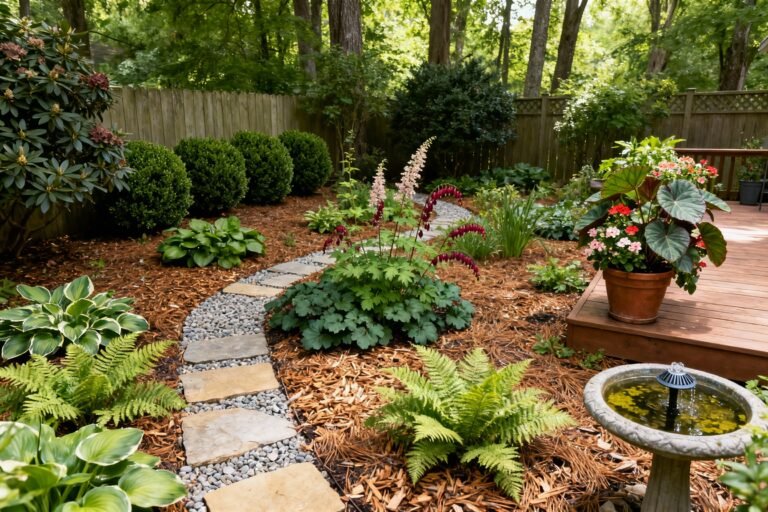 7 Ways To Minimize Garden Maintenance In Shady Areas