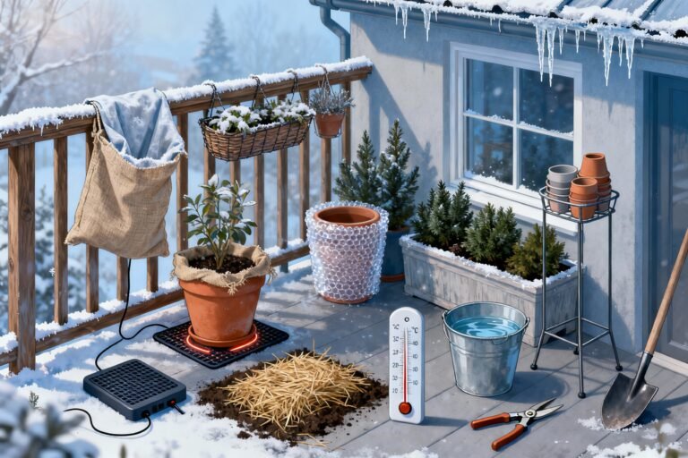 12 Balcony Garden Winterization Tips For Cold Climates
