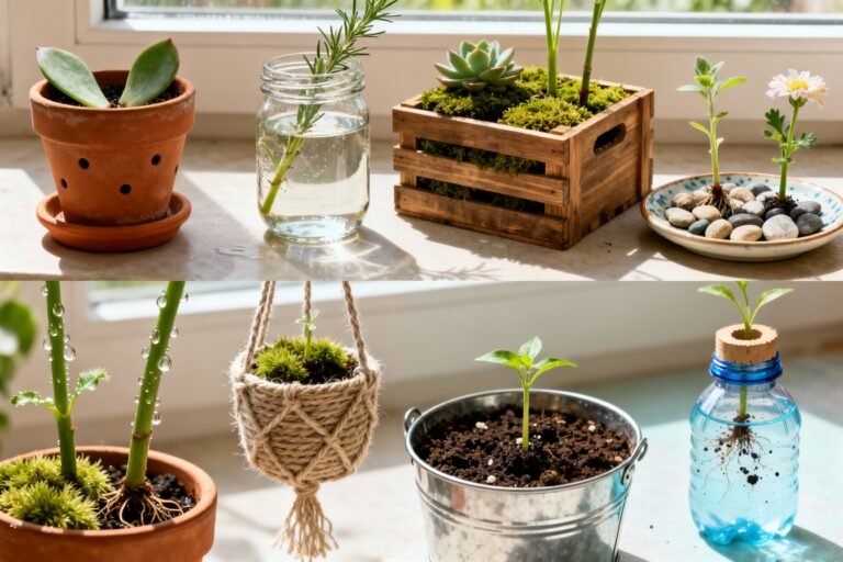7 Beautiful Garden Propagation Station Ideas