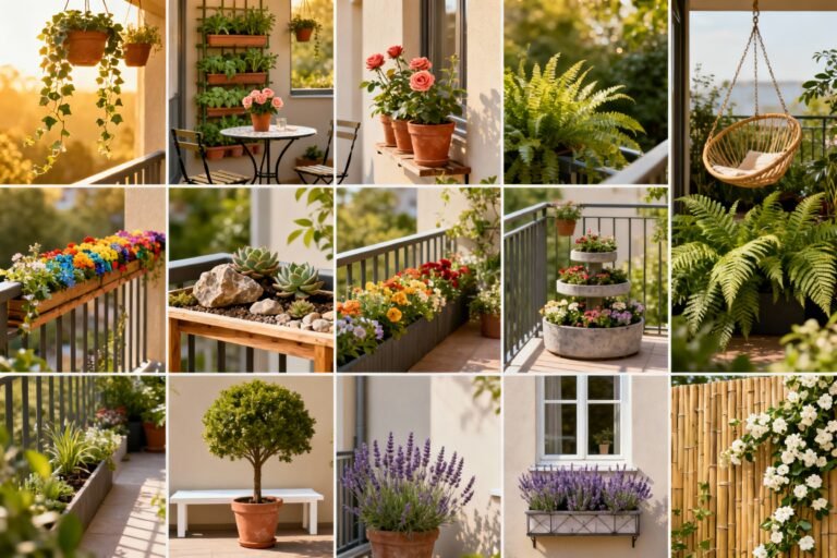 10 Inspiring Balcony Garden Ideas For Any Home