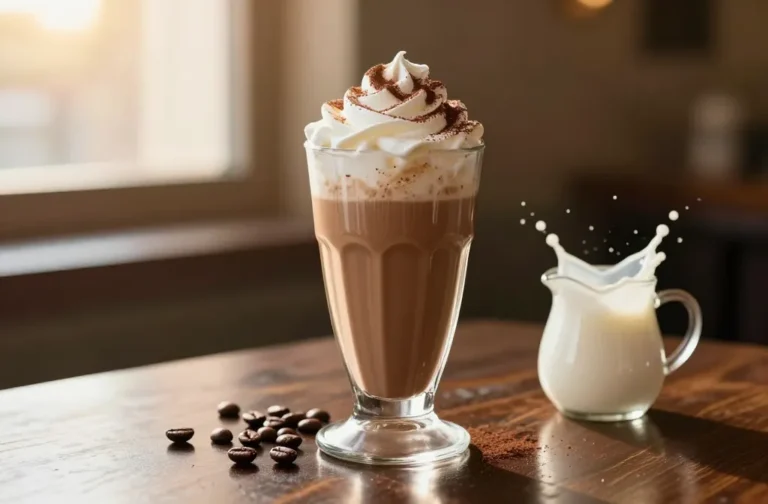 Creamy Mocha Swirl Frappe Recipe: Cozy Coffee in a Glass
