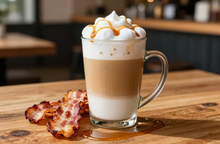 Maple Bacon Latte Fizz Recipe: Brunch Brew Buzz