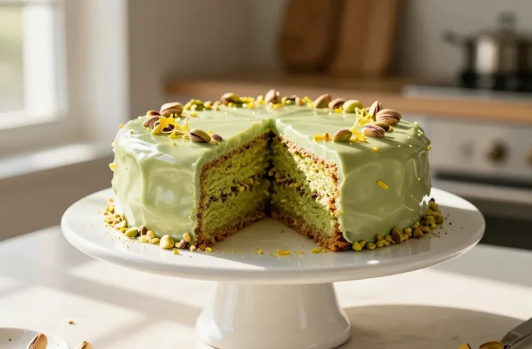 Pistachio Almond Cake Recipe: Crowd-Pleasing Perfection