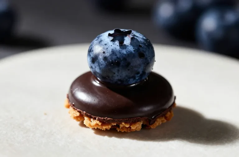 Blueberry Chocolate Delight: a Burst of Juicy Richness