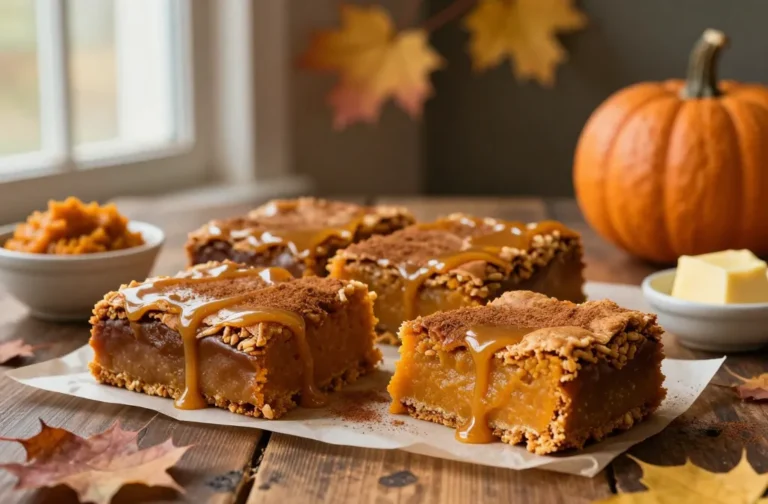 Fall Pumpkin Bars: Cozy, Chewy, Irresistible Nibbles