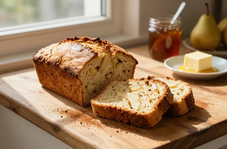 Spiced Pear Bread: Cozy Autumn Slice Magic