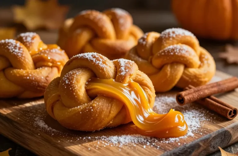 Spiced Pumpkin Butter Knots: Cozy Fall Bites