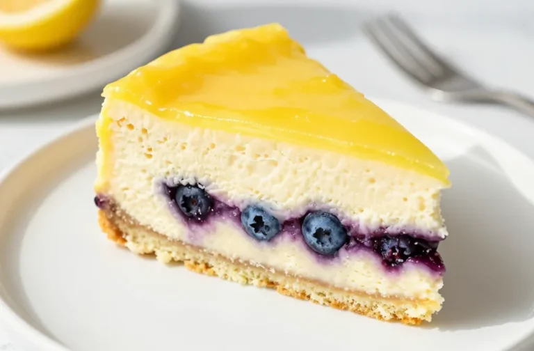 Lemon Blueberry Cheesecake Cake: a Bright Party in Every Slice