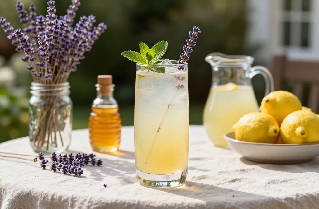 Honey Lavender Lemonade Recipe: Bright Garden Sips