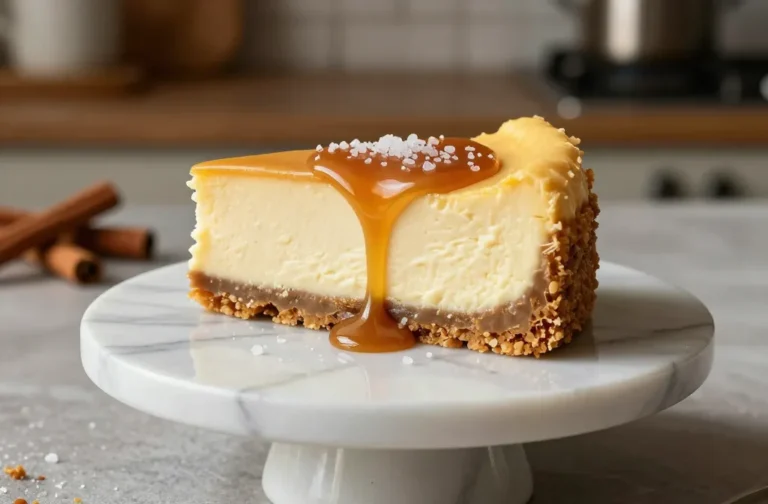 Salted Caramel Cheesecake: the Bold, Creamy Dream