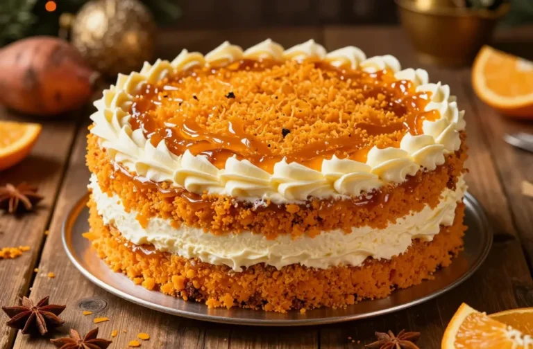 Sweet Potato Celebration Cake: a Bold, Cozy Showstopper