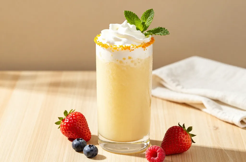 Creamy Citrus Berry Brunch Drink: Sunshine in a Glass